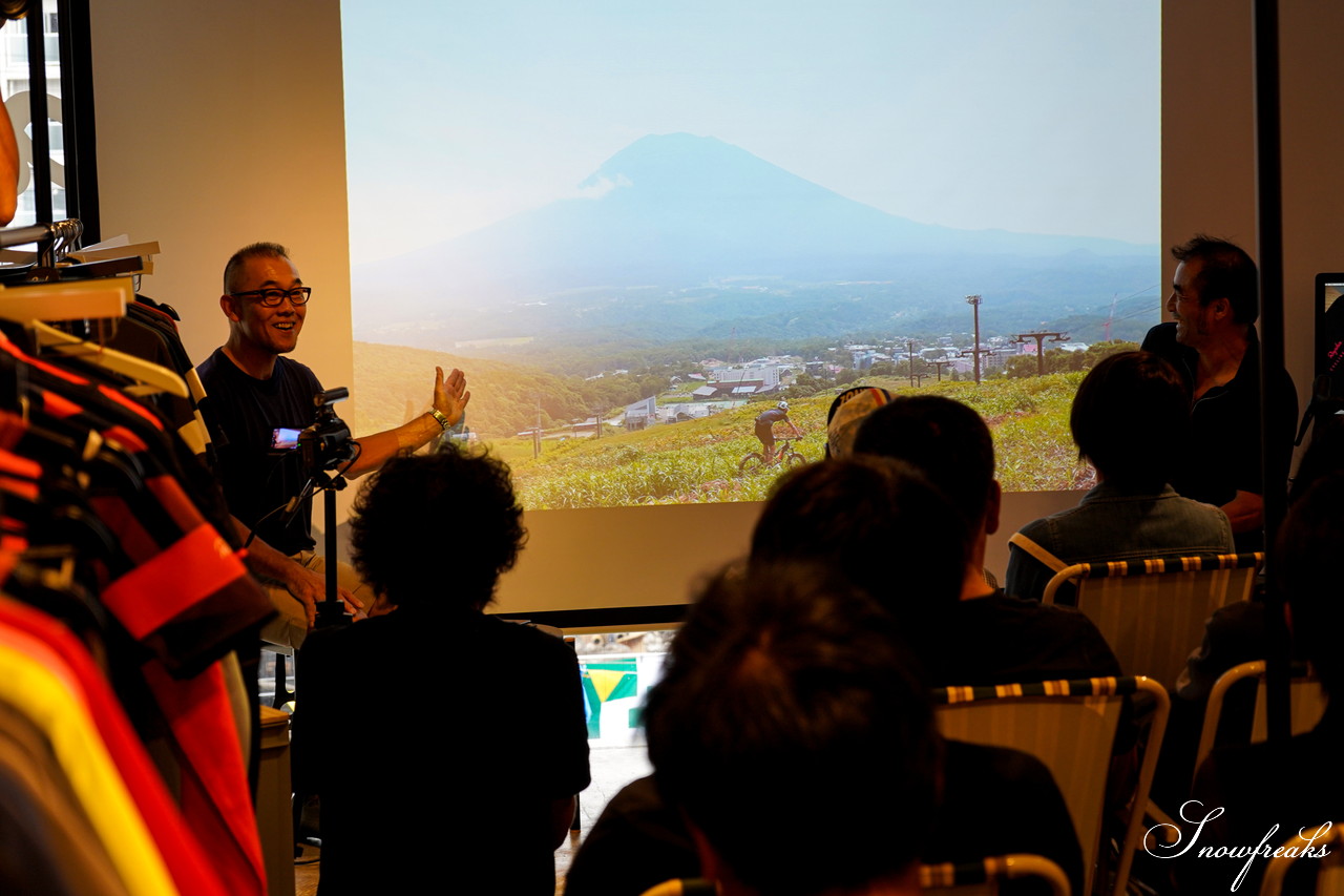 Rapha Sapporo Special Talk Event【ニセコライフ・渡辺洋一 × 八ヶ岳ライフ・矢野大介 - スキーとサイクリングでスポーツライフを満喫 -】 @PeakPerformance Sapporo